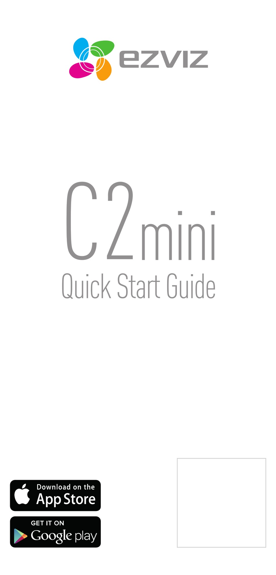 EZVIZ C2 MINI QUICK START MANUAL Pdf Download ManualsLib