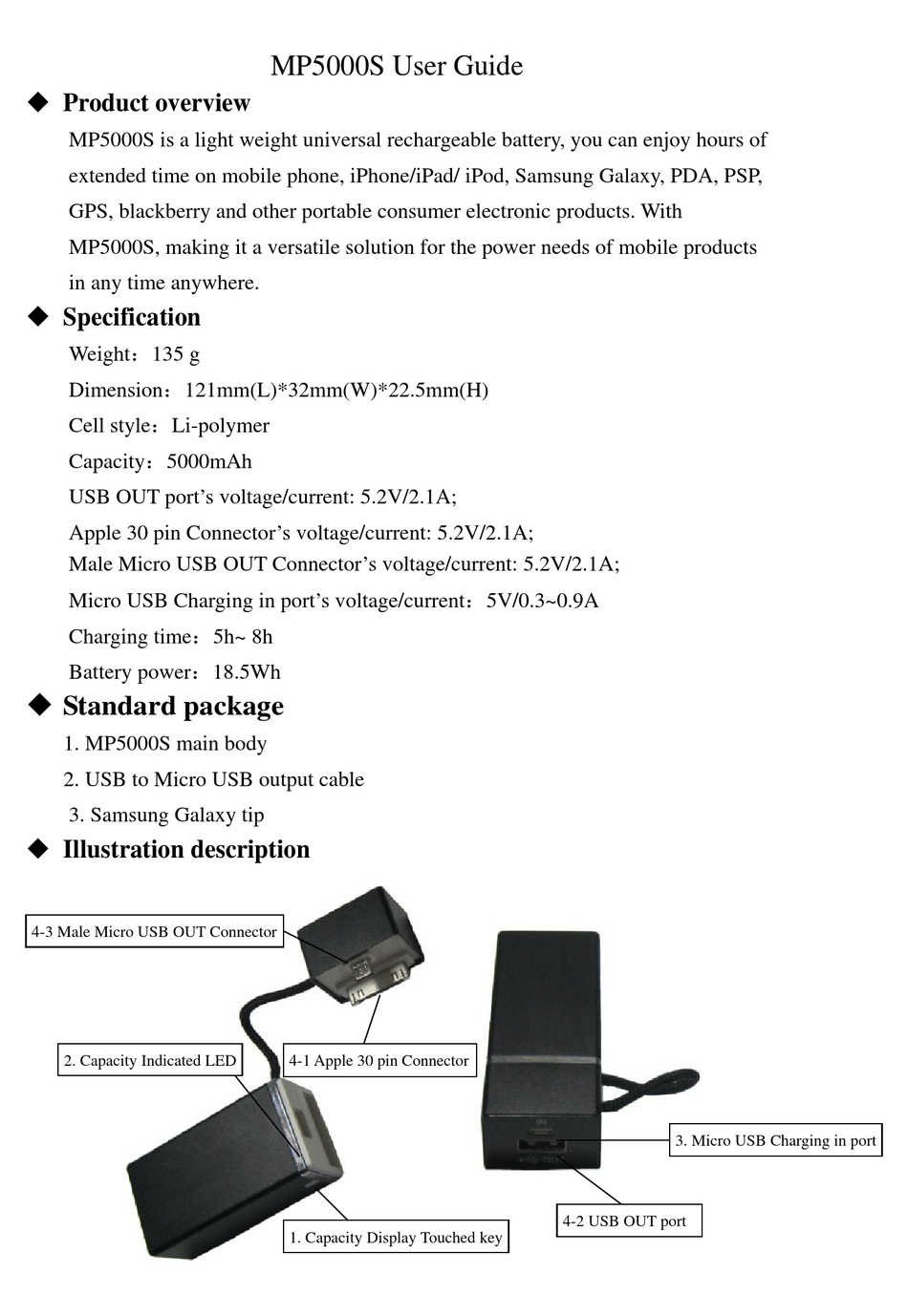 TIMTECH MP5000S USER MANUAL Pdf Download | ManualsLib