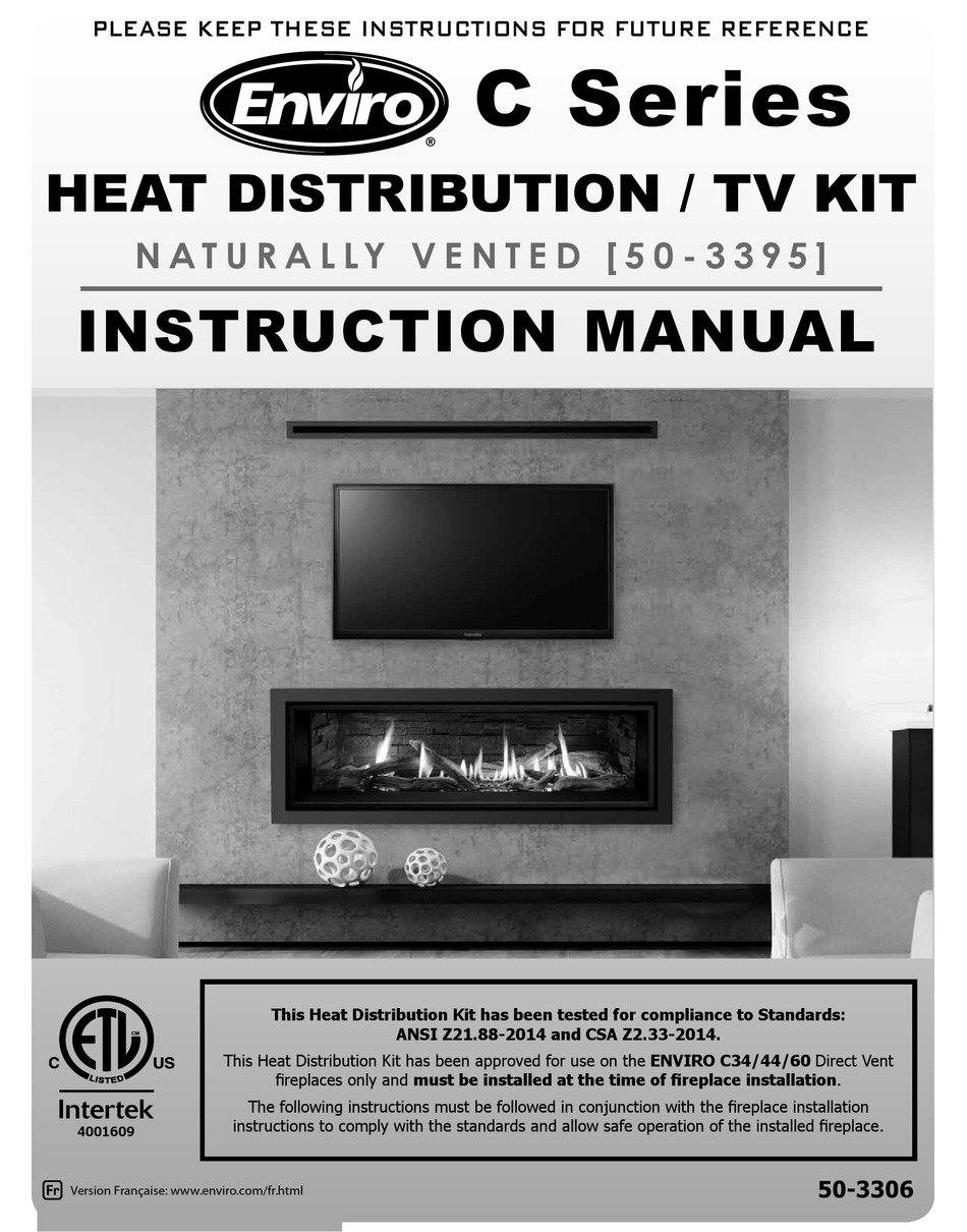ENVIRO C34 INSTRUCTION MANUAL Pdf Download | ManualsLib