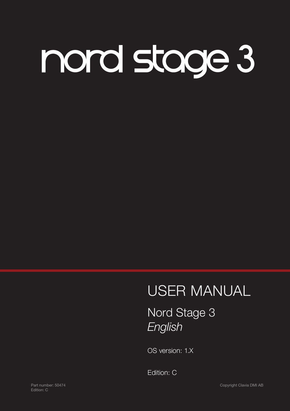 NORD STAGE 3 USER MANUAL Pdf Download | ManualsLib