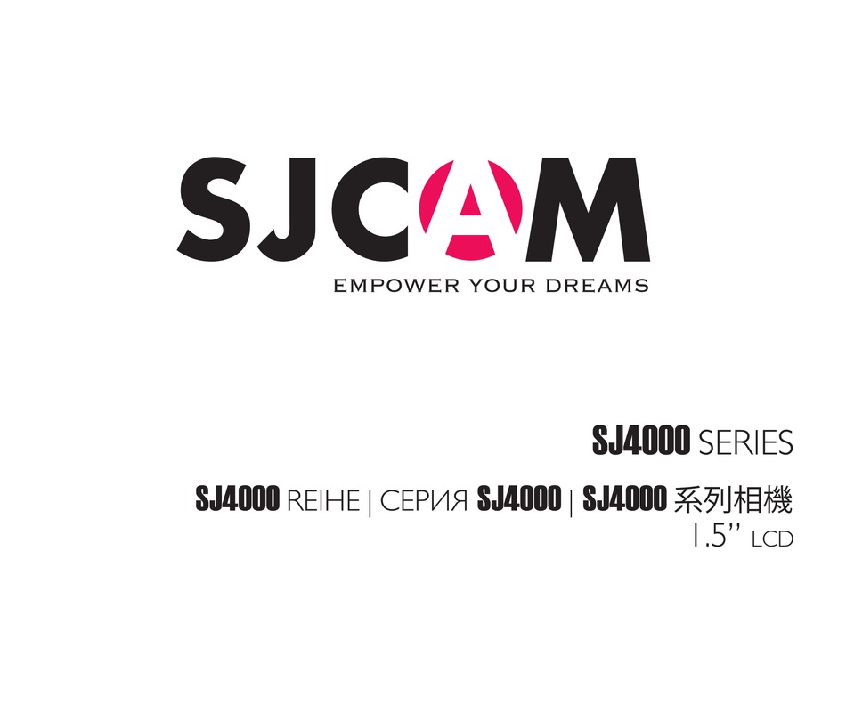 SJCAM SJ4000 USER MANUAL Pdf Download ManualsLib