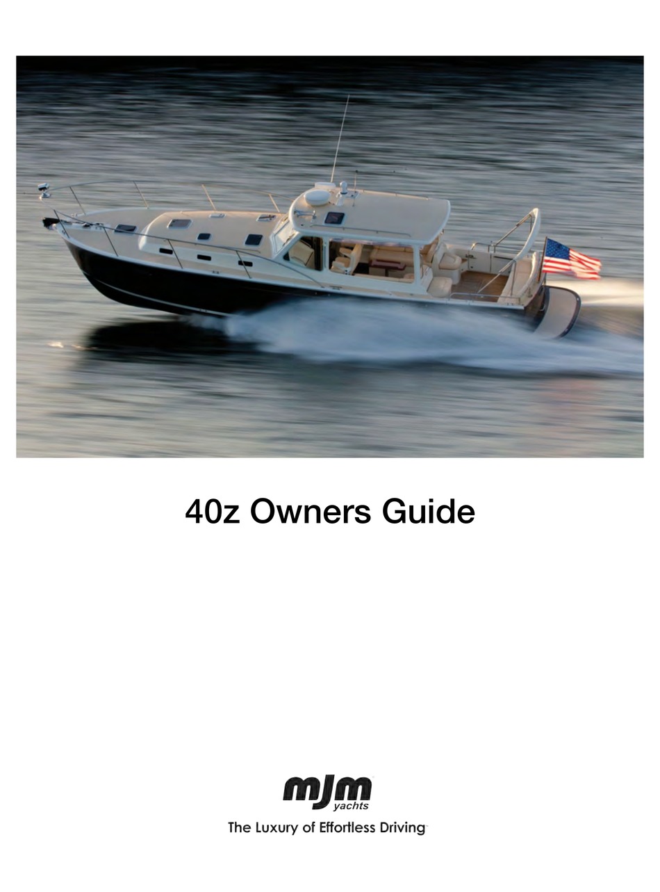 cruisers yachts manuals