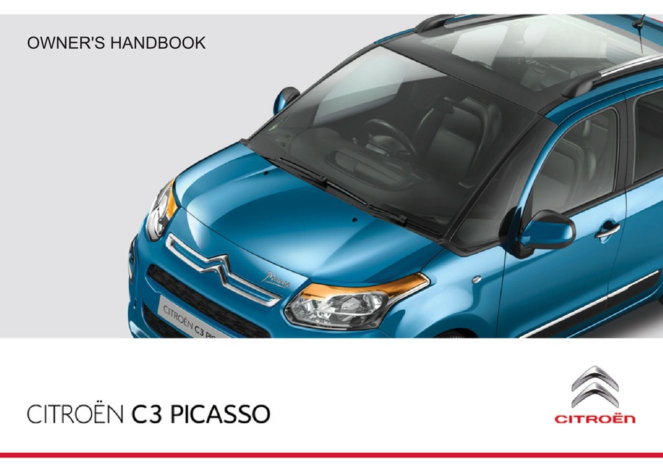 Citroen C3 Picasso Voiture Owners Handbook Manual tous les modèles de 2011 To Present 