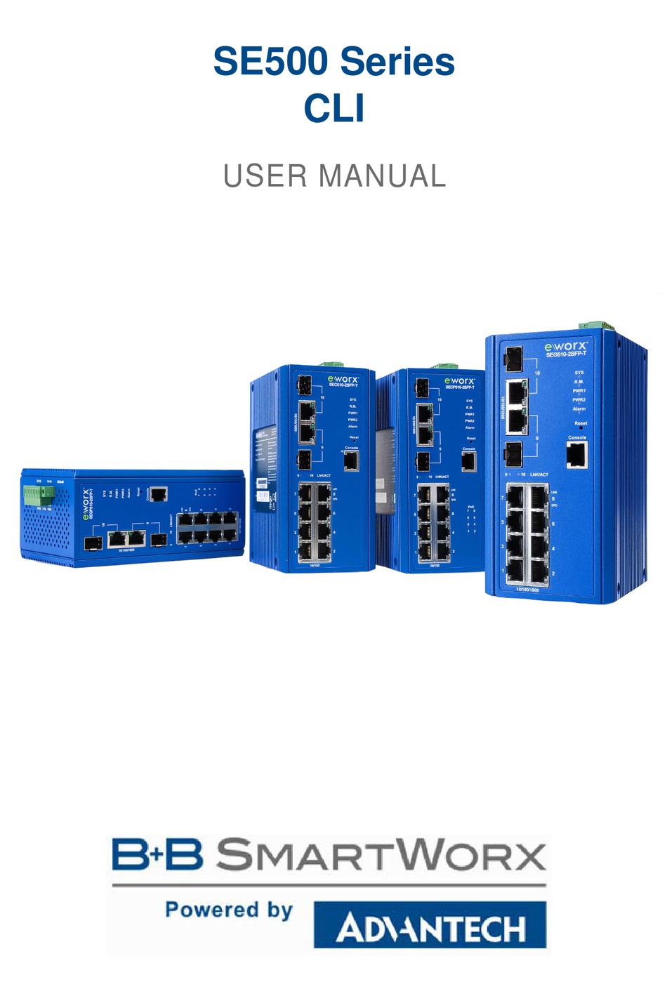 B+B SMARTWORX SEG510-2SFP-T USER MANUAL Pdf Download | ManualsLib