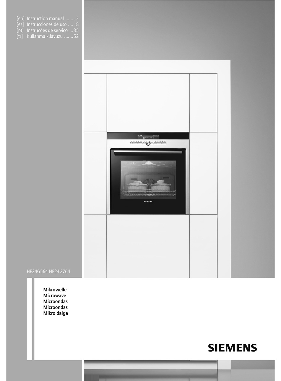 SIEMENS HF24G564 INSTRUCTION MANUAL Pdf Download | ManualsLib