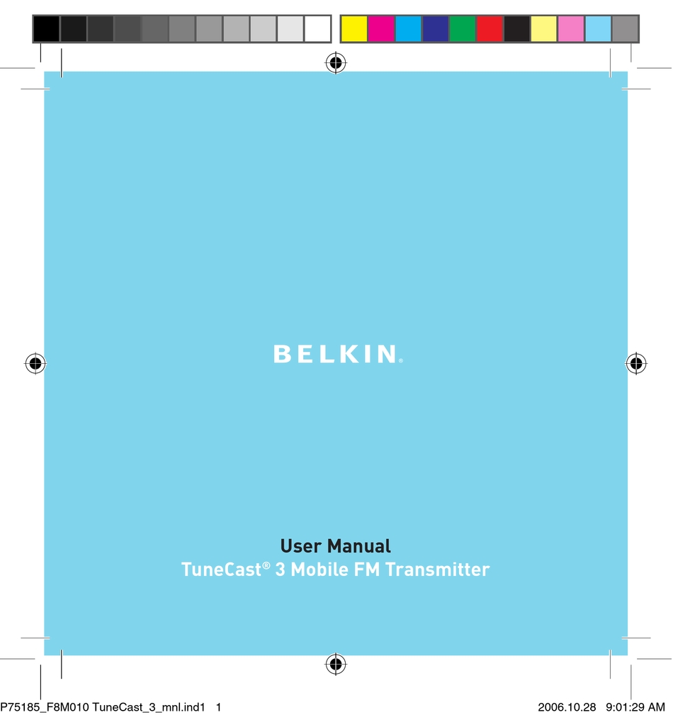 BELKIN TUNECAST 3 USER MANUAL Pdf Download | ManualsLib