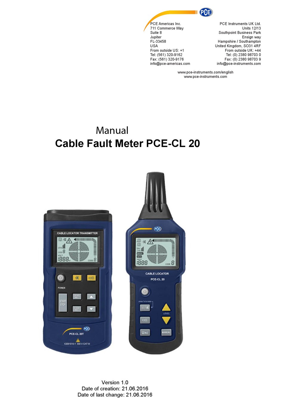 CLS20 Cable Locator Set