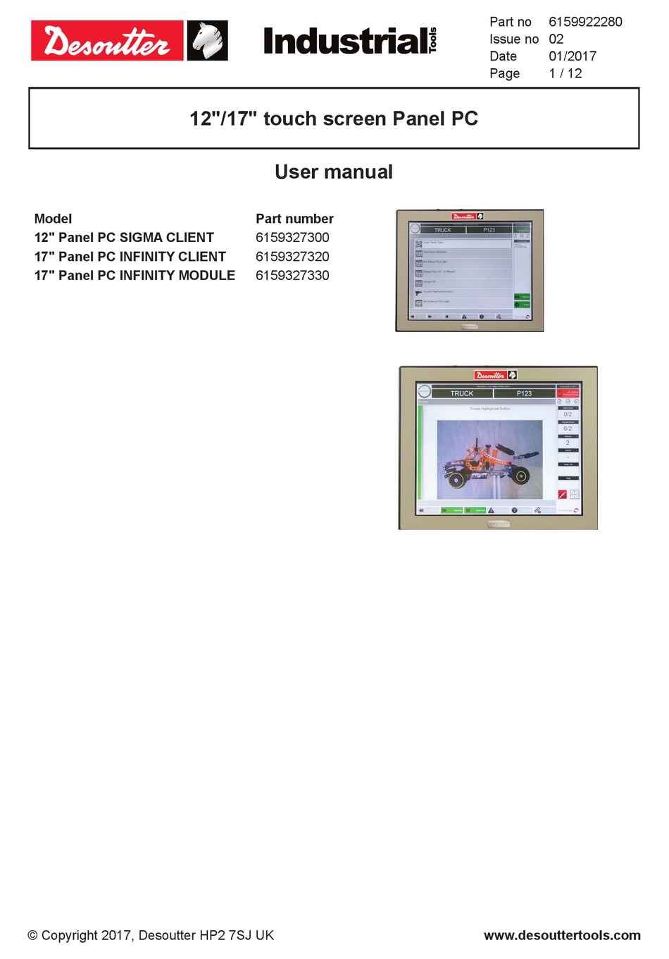 DESOUTTER 6159327300 USER MANUAL Pdf Download ManualsLib