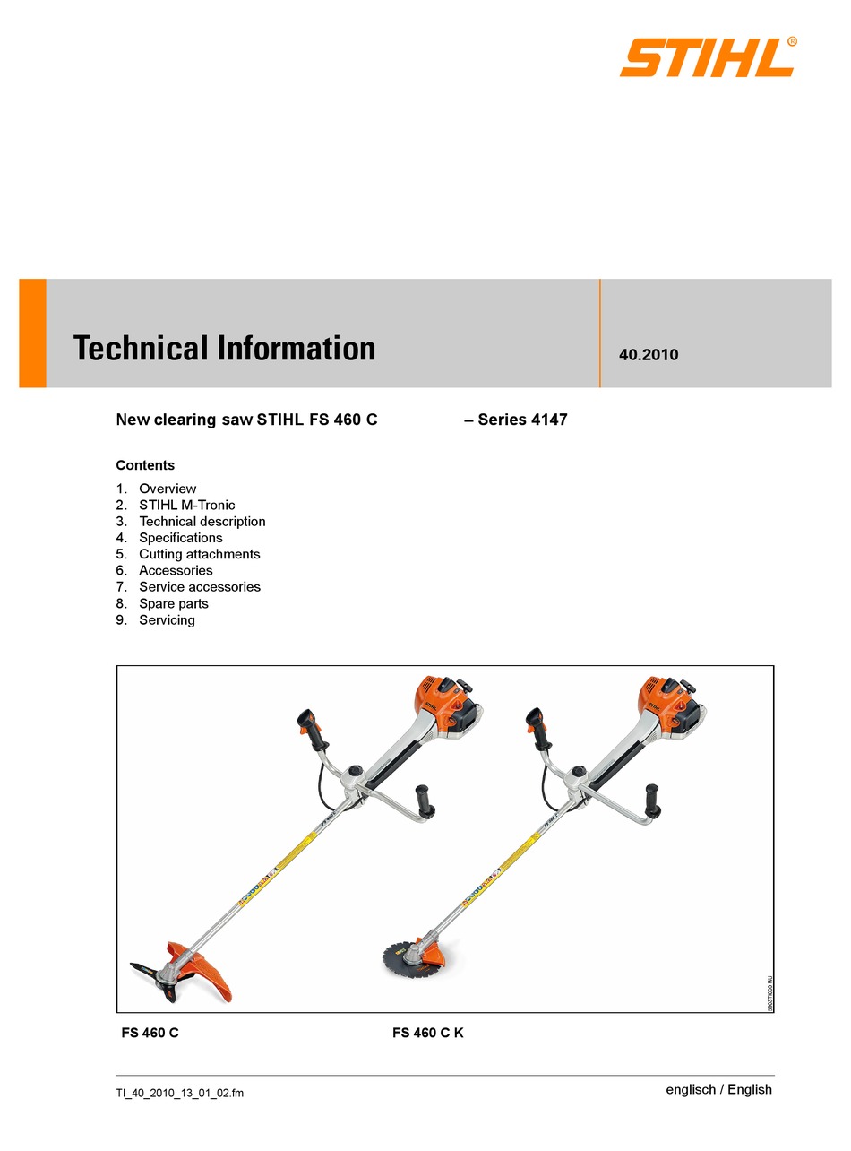 Stihl fs 38 инструкция