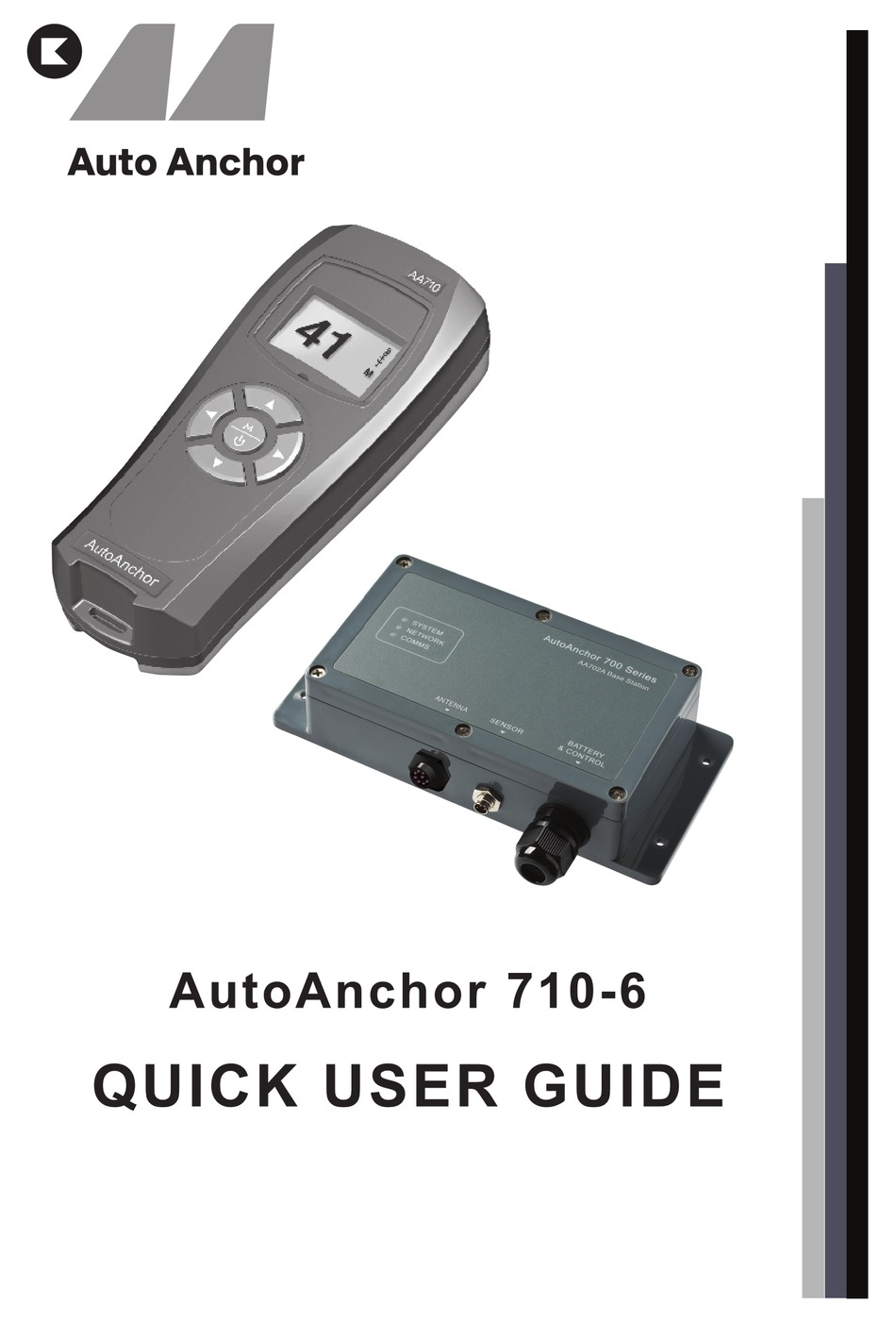 AUTO ANCHOR 7106 QUICK USER MANUAL Pdf Download ManualsLib