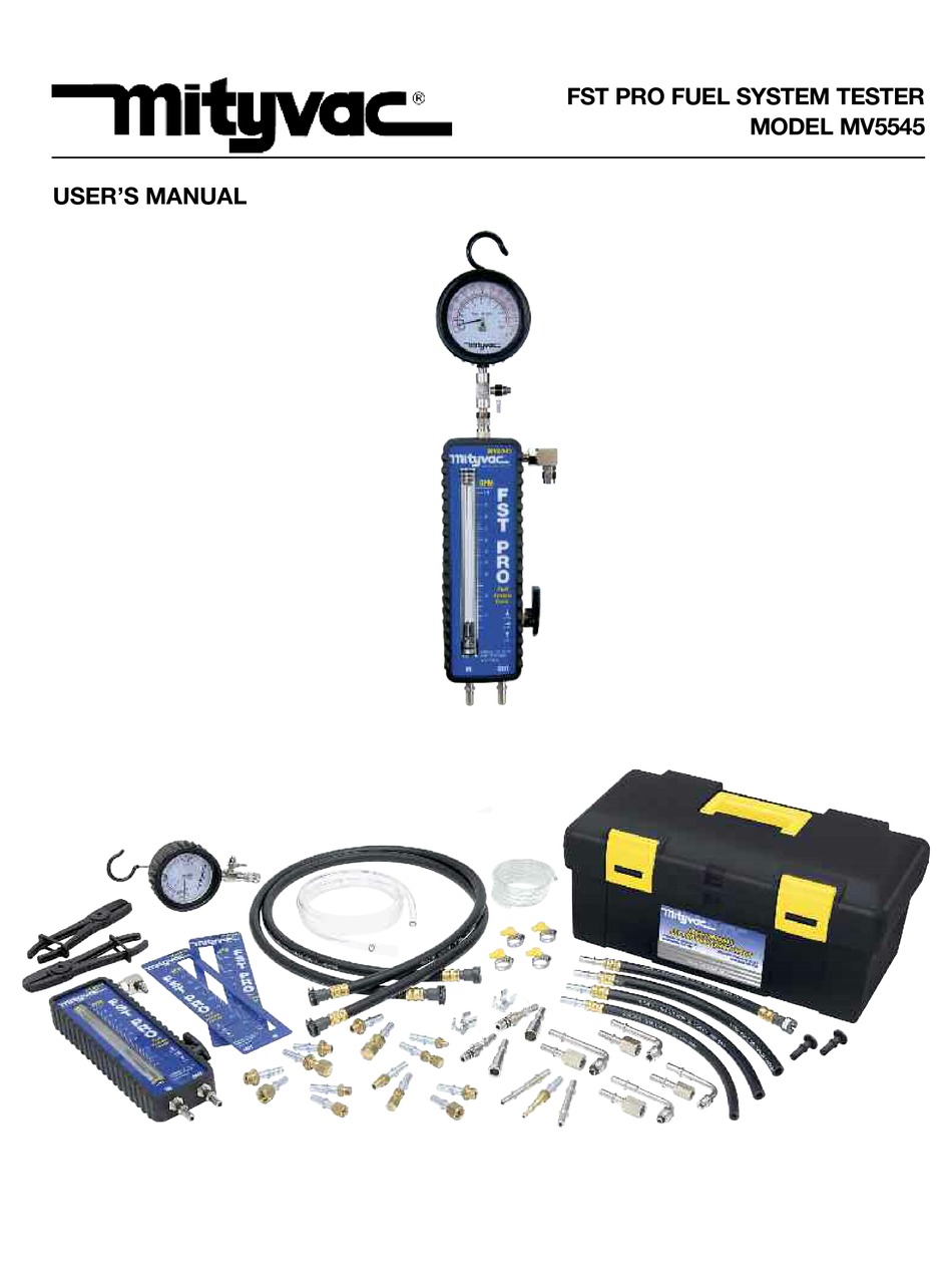 MITYVAC MV5545 USER MANUAL Pdf Download ManualsLib