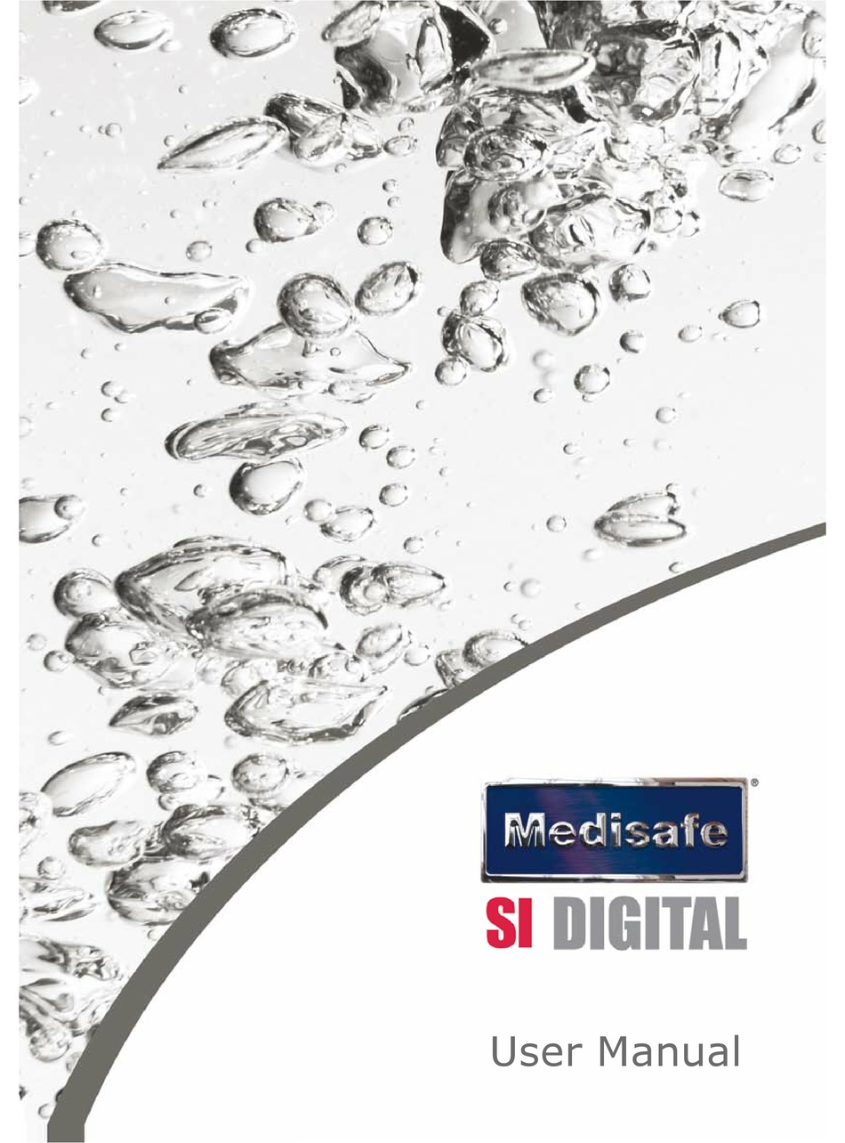 MEDISAFE SI DIGITAL USER MANUAL Pdf Download ManualsLib