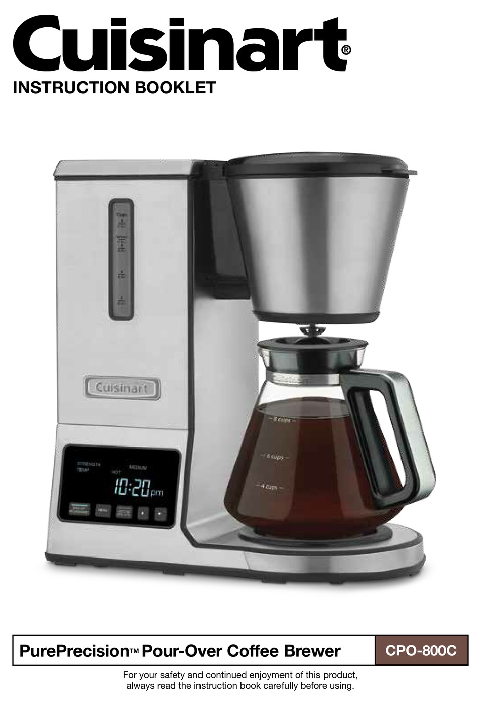 CUISINART CPO800C INSTRUCTION BOOKLET Pdf Download ManualsLib