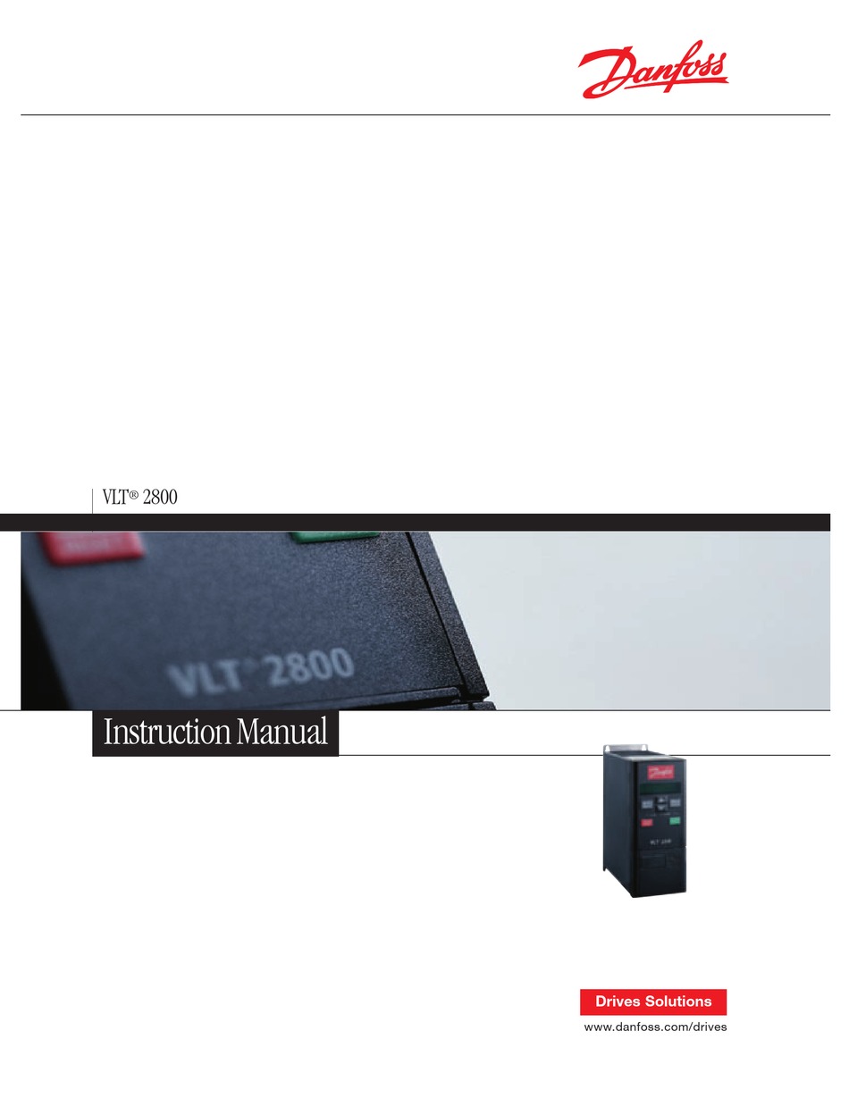 Danfoss Vlt 2800 Instruction Manual Pdf Download Manualslib Danfoss Vlt 2800 Instruction Manual Pdf Download Manualslib