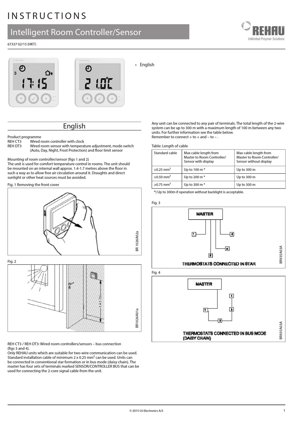 REHAU REH CT3 INSTRUCTIONS Pdf Download | ManualsLib