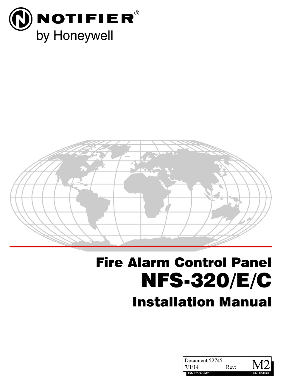 NOTIFIER NFS-320 INSTALLATION MANUAL Pdf Download | ManualsLib