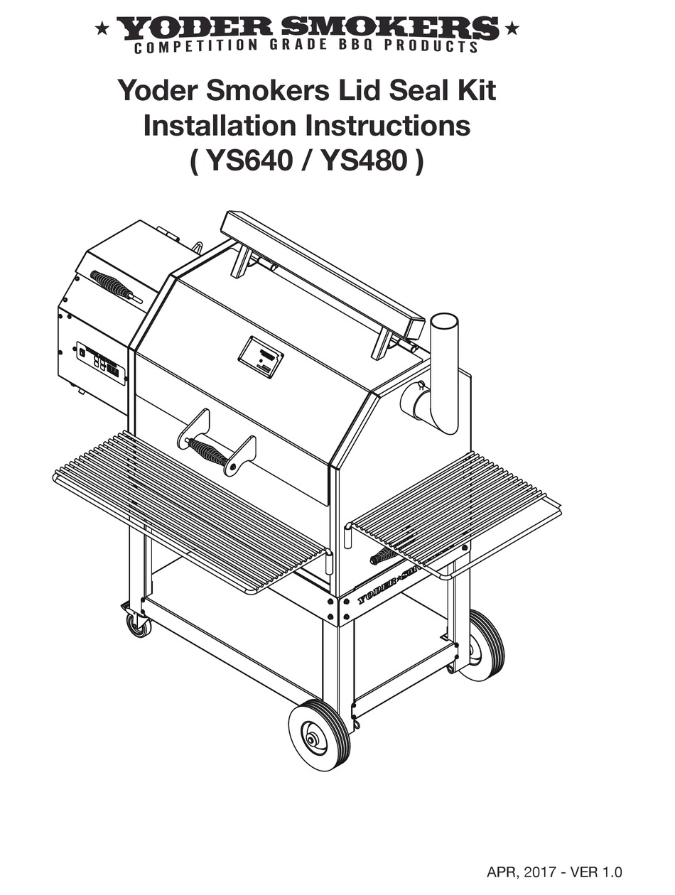 Yoder Smokers YS640S Pellet Grill with Storage Drawer Assembly