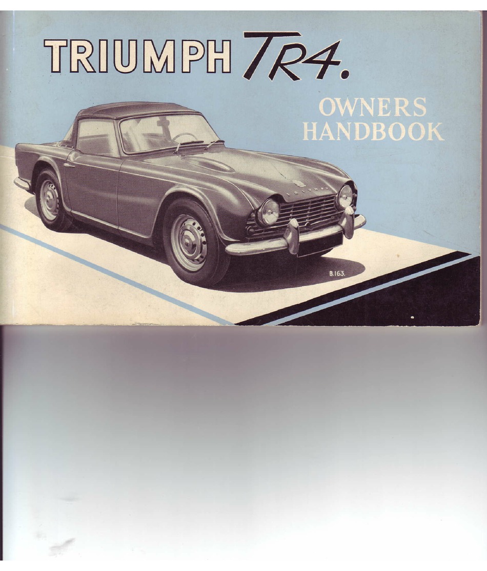 1967 Triumph Tr4a Wiring Diagram