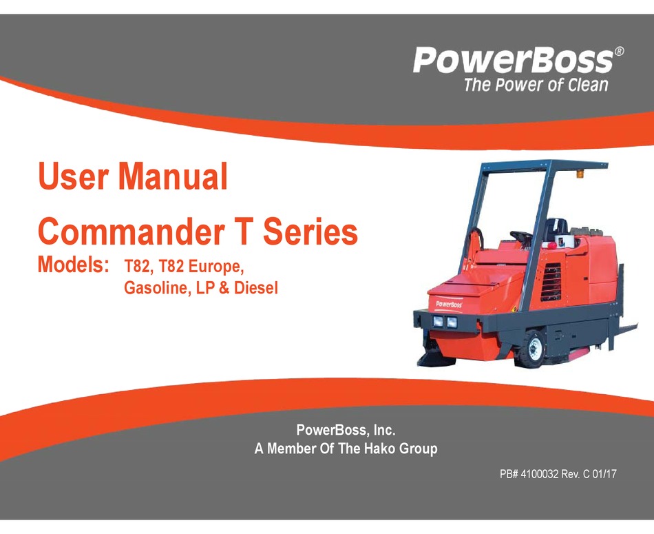 POWERBOSS T82 USER MANUAL Pdf Download ManualsLib