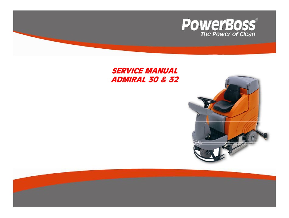POWERBOSS ADMIRAL 30 SERVICE MANUAL Pdf Download ManualsLib