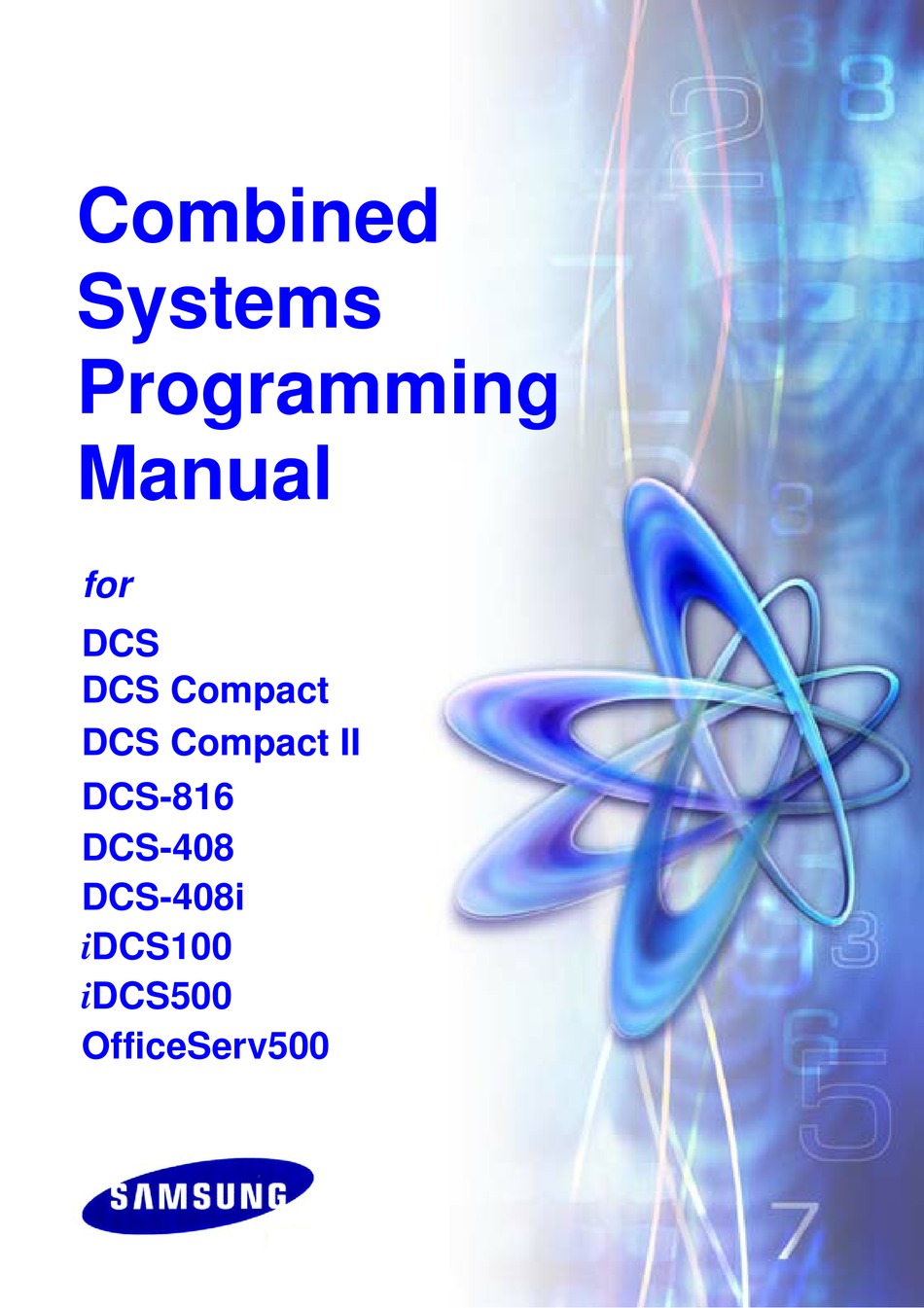 SAMSUNG DCS PROGRAMMING MANUAL Pdf Download ManualsLib