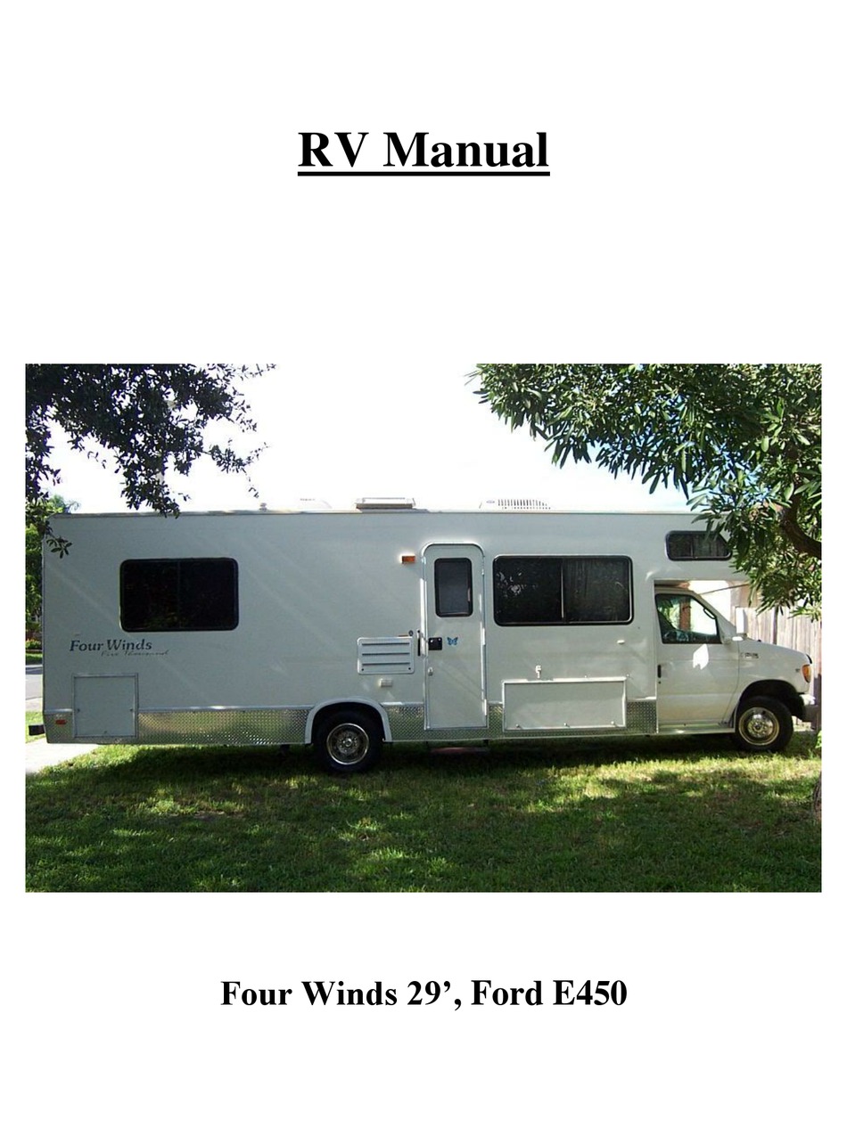 THOR MOTOR COACH FOUR WINDS 29G MANUAL Pdf Download ManualsLib