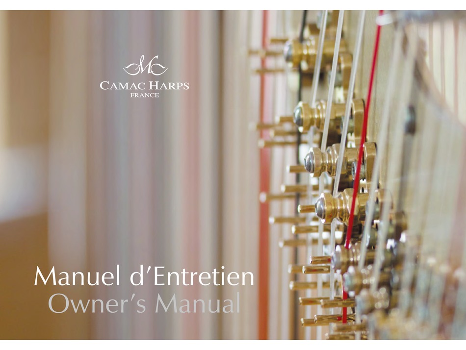 CAMAC HARPS CAMAC PEDAL HARP OWNER'S MANUAL Pdf Download ManualsLib