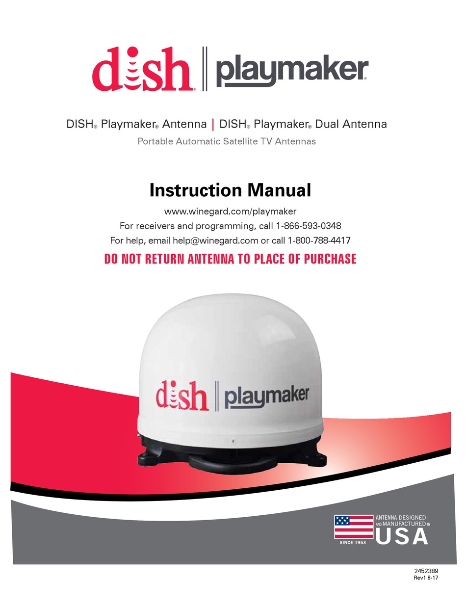 WINEGARD DISH PLAYMAKER INSTRUCTION MANUAL Pdf Download ManualsLib