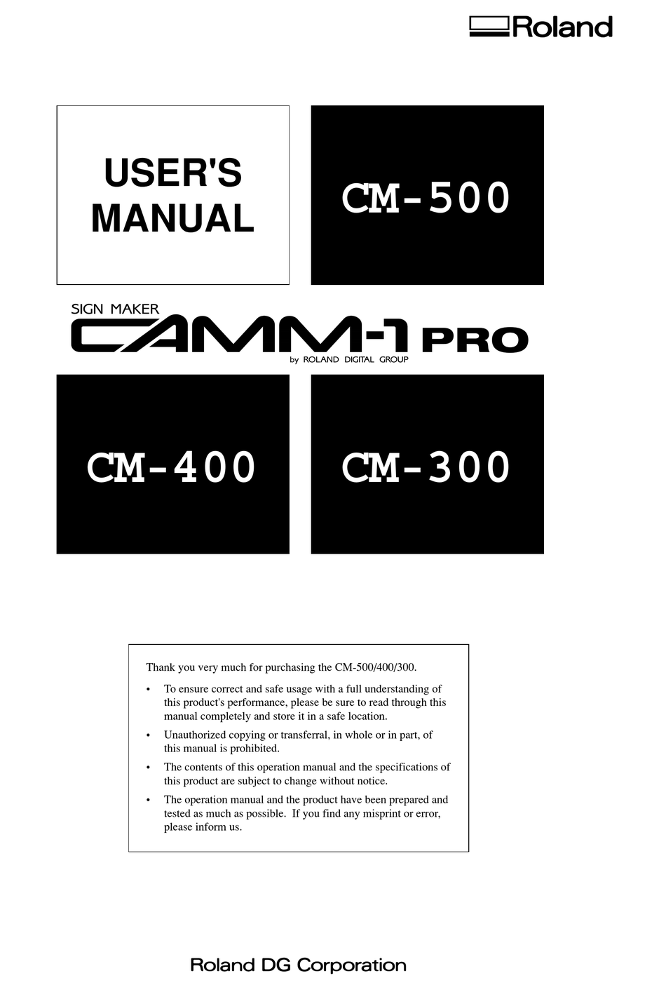 Roland Cm 500 User Manual Pdf Download Manualslib