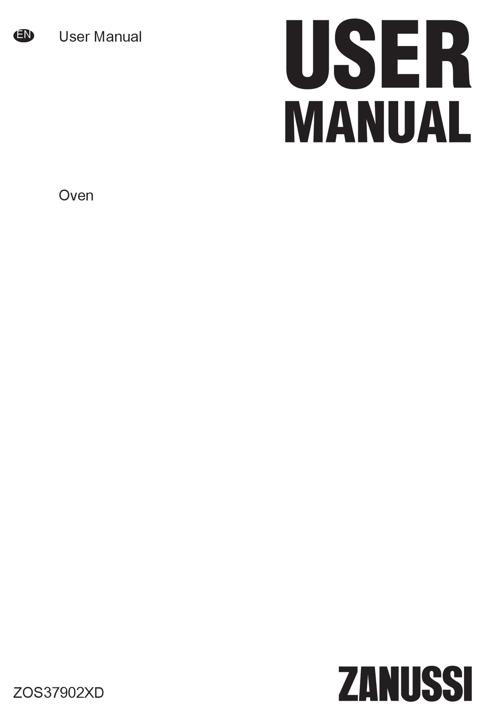 ZANUSSI ZOS37902XD USER MANUAL Pdf Download ManualsLib