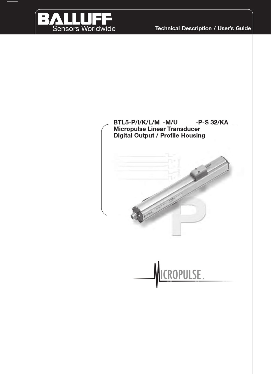 Details about BALLUFF BTL5-S102B-M0661-P-S32 MICROPULSE LVDT 661MM LENGTH Details about BALLUFF BTL5-S102B-M0661-P-S32 MICROPULSE LVDT 661MM LENGTH