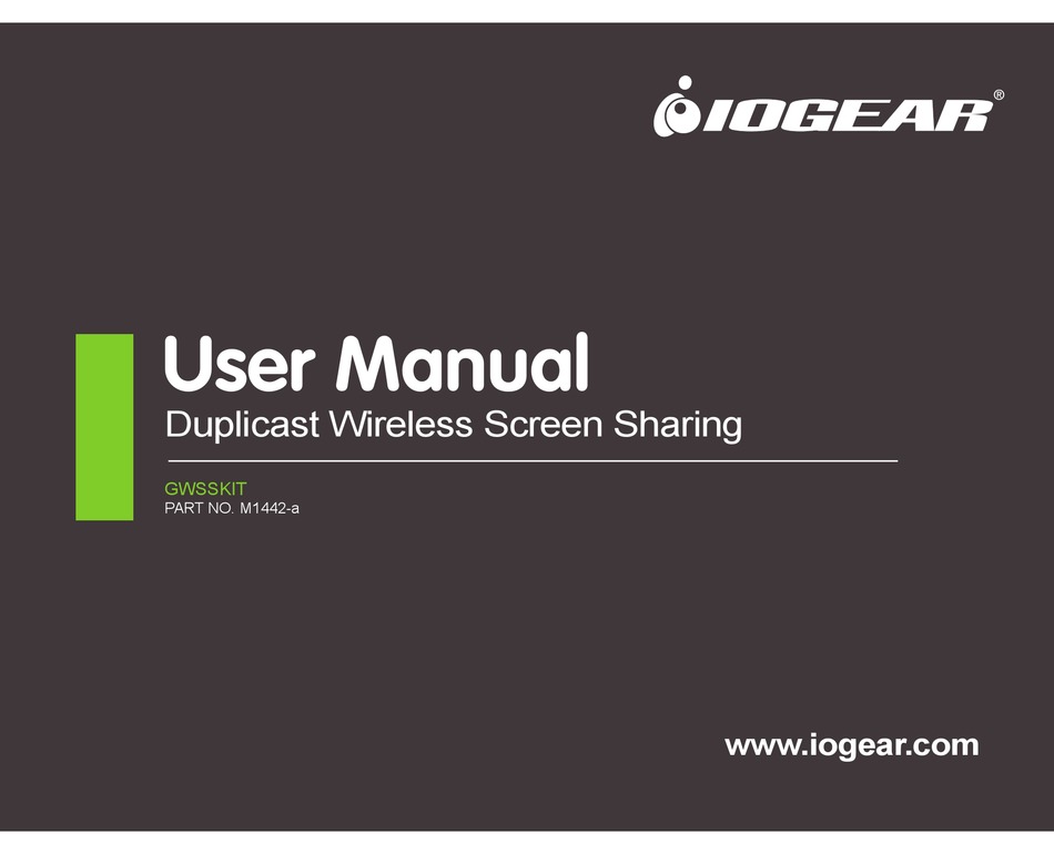 IOGEAR M1442A USER MANUAL Pdf Download ManualsLib