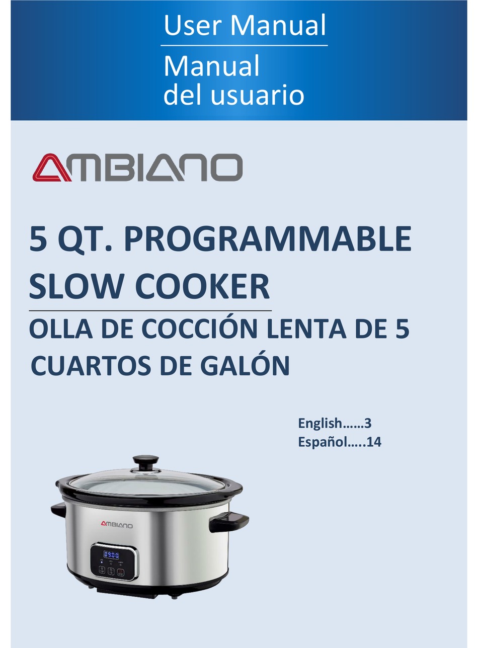AMBIANO LY5000DE USER MANUAL Pdf Download ManualsLib
