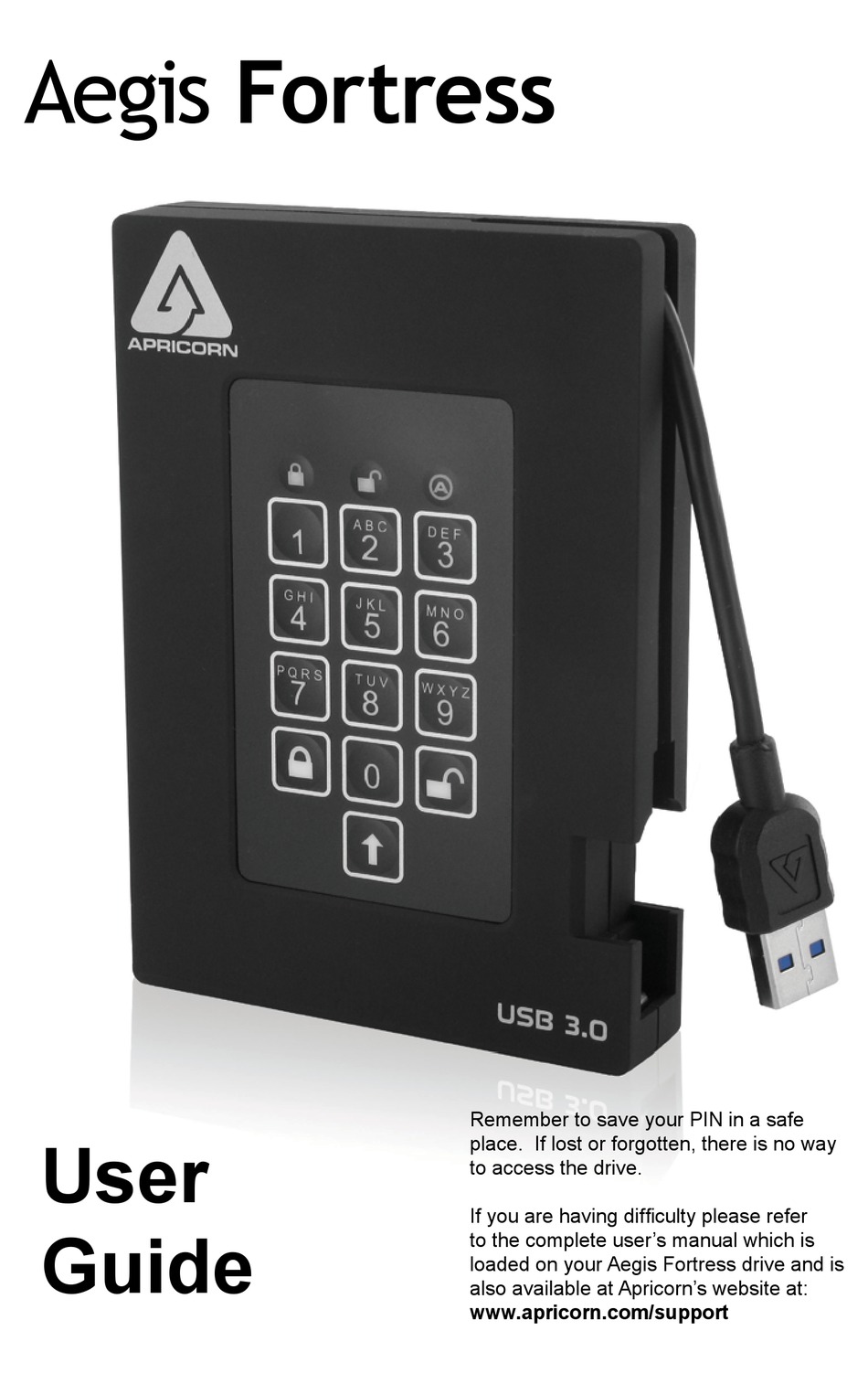 APRICORN AEGIS FORTRESS USER MANUAL Pdf Download | ManualsLib