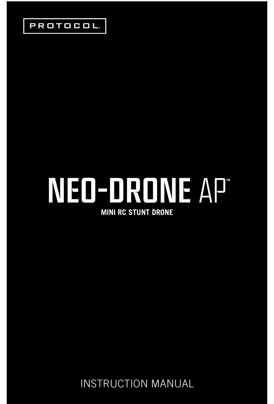 PROTOCOL NEO-DRONE AP INSTRUCTION MANUAL Pdf Download | ManualsLib