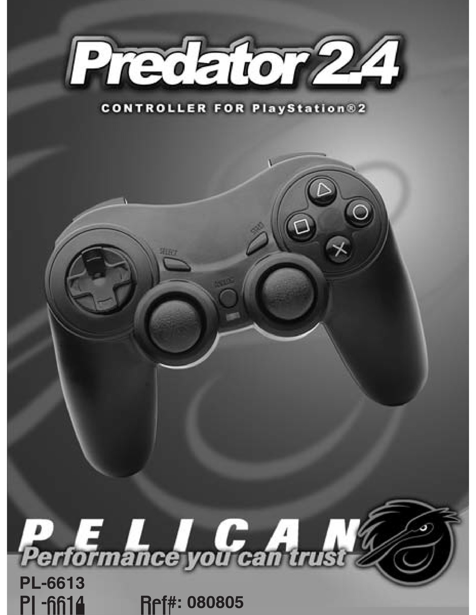 pelican chameleon wireless ps2 controller