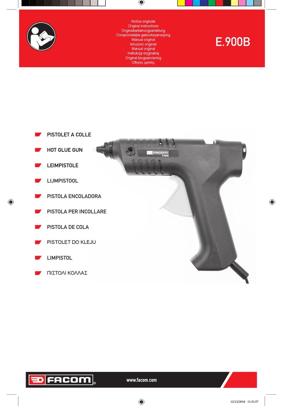 E.900B ORIGINAL INSTRUCTIONS Pdf Download ManualsLib