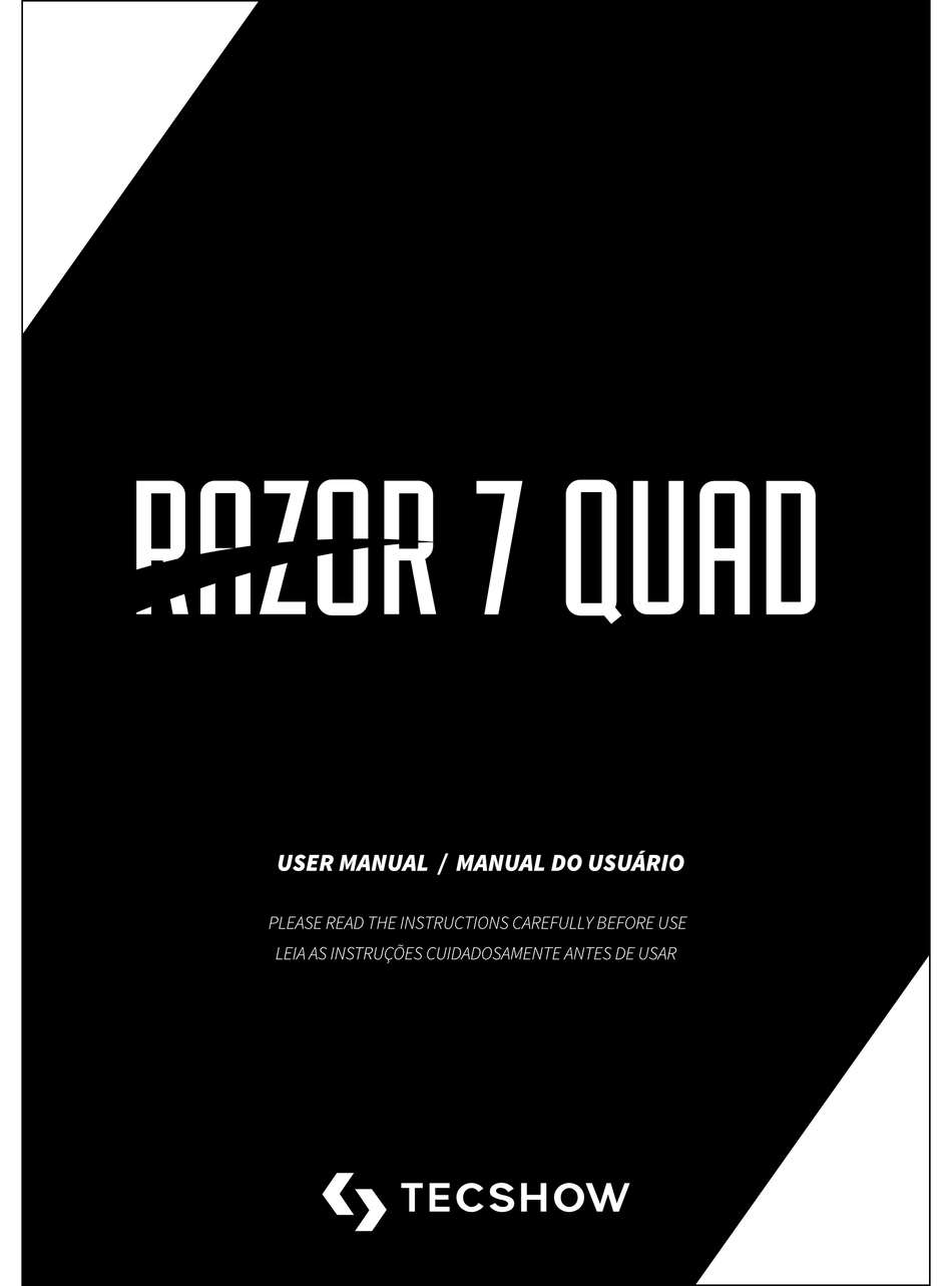 TECSHOW RAZOR 7 QUAD USER MANUAL Pdf Download ManualsLib
