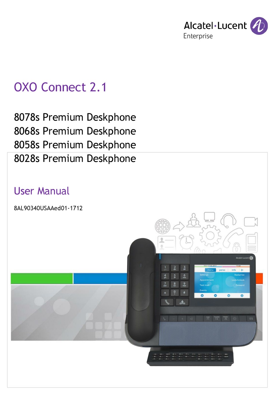 ALCATEL-LUCENT 8078S PREMIUM USER MANUAL Pdf Download | ManualsLib