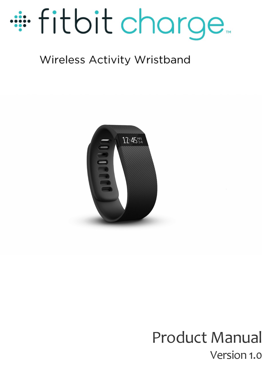 FITBIT ZIP CHARGE PRODUCT MANUAL Pdf Download ManualsLib