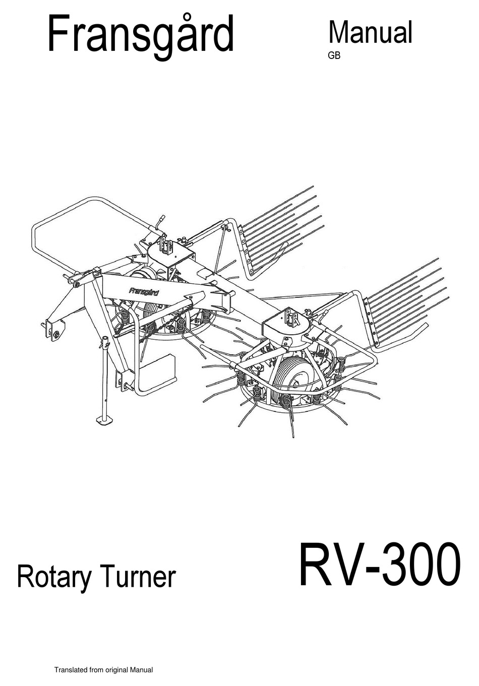 FRANSGARD RV300 MANUAL Pdf Download ManualsLib
