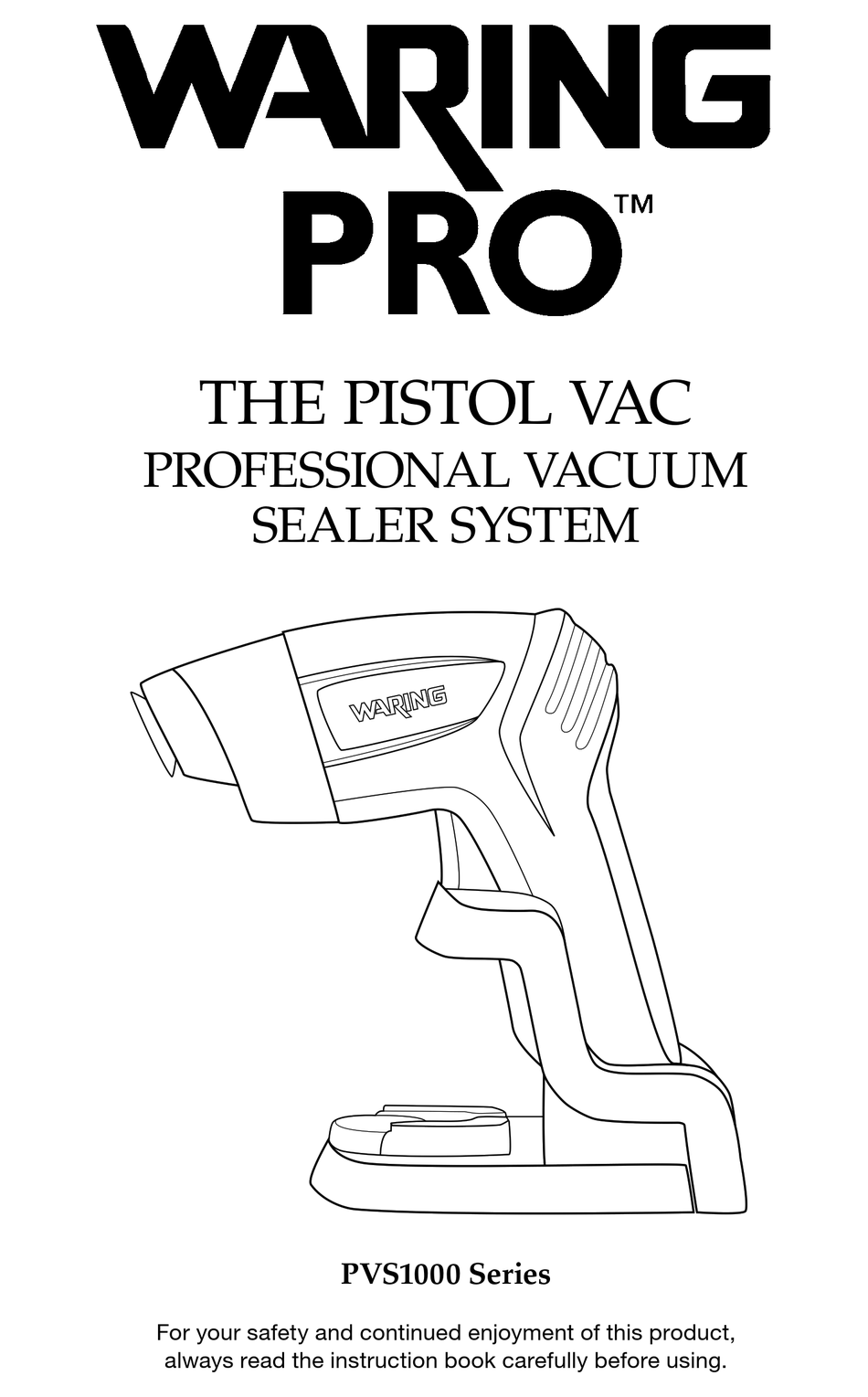 waring pistol vac