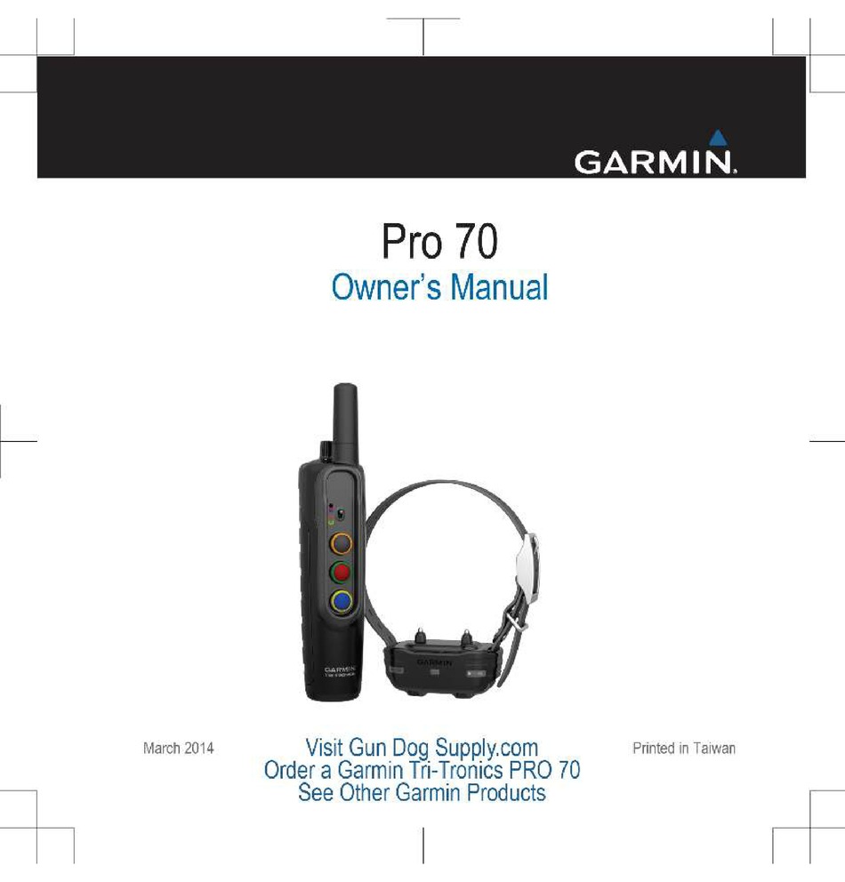 garmin tri tronics how to use
