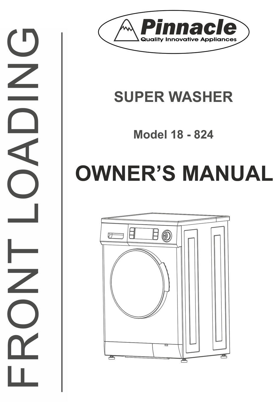 PINNACLE 18824 OWNER'S MANUAL Pdf Download ManualsLib