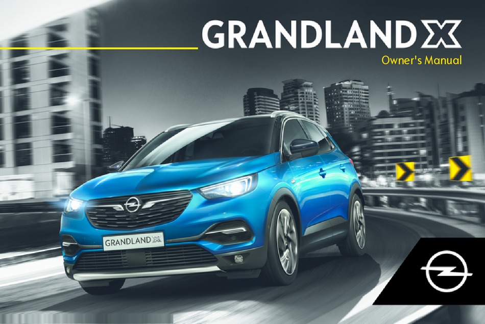 Opel Grandland X Owner S Manual Pdf Download Manualslib