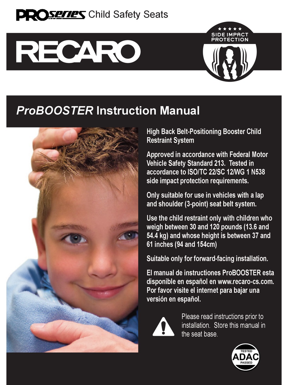 recaro probooster