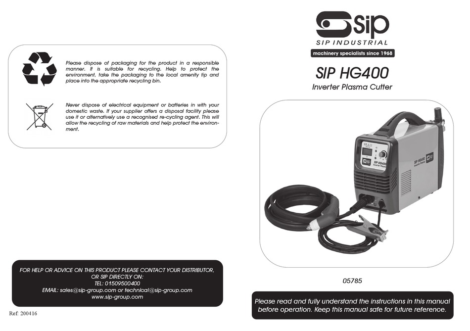 Kit 25pcs Fit SIP 05787 HG500 05785 HG400 Inverter Plasma Cutter
