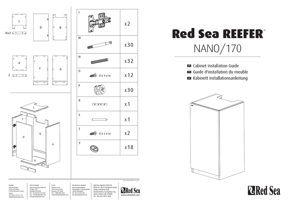RED SEA INSTALLATION MANUAL Download ManualsLib