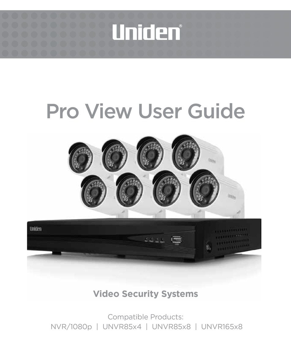 Uniden hybrid best sale dvr security system