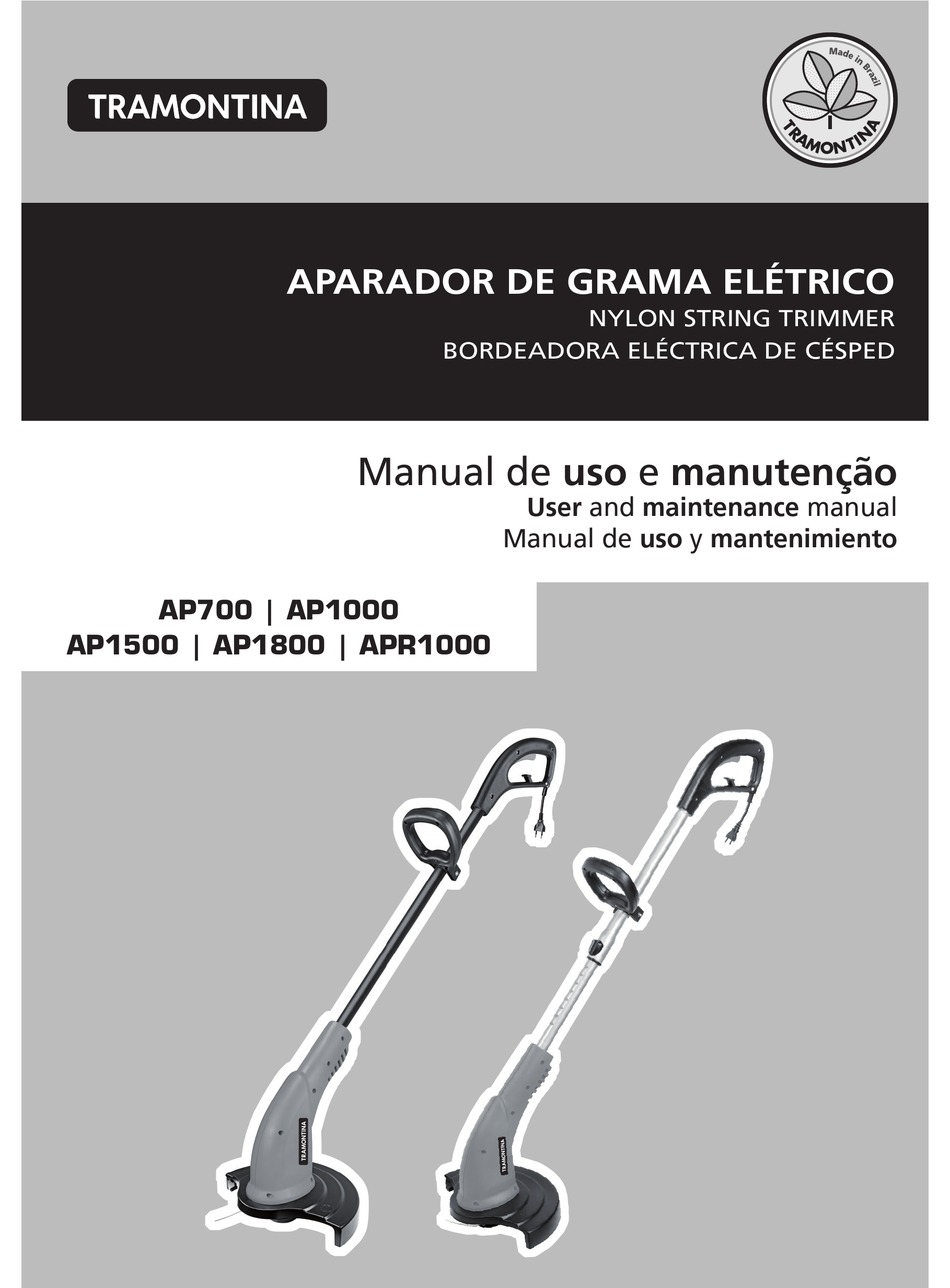 TRAMONTINA AP700 USER AND MAINTENANCE MANUAL Pdf Download ManualsLib